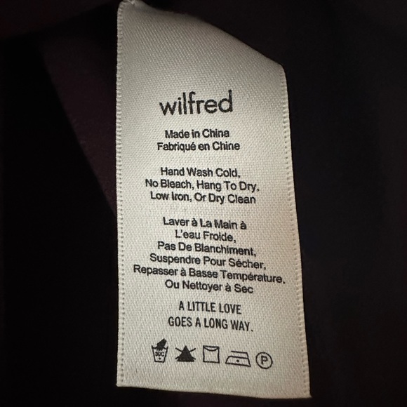 Aritzia Wilfred Morel Blouse (Size: XXS) - Picture 10 of 10